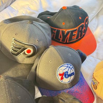 LOT 133U: Collection of Philadelphia Sports Team Hats