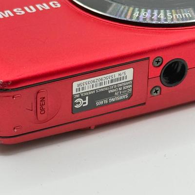 LOT 140G: Sony DVD HandyCam & Samsung Digital Camera SL605