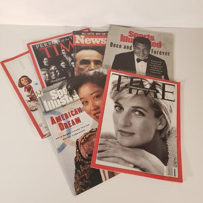 LOT 143B: Historical Newspapers & Magazines with Rubiks Cube Ideal Solution Book