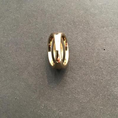 Gold tone, fashion, statement ring