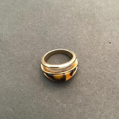 Gold tone, fashion, statement ring