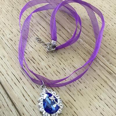 Beautiful crystal necklace