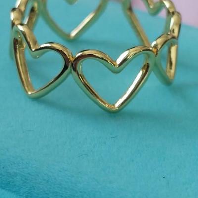 18kt Gold Overlay sterling silver Ring