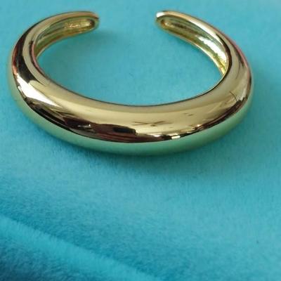 18kt Gold Overlay sterling silver Ring