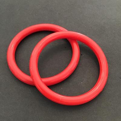 Vintage red bangle bracelet