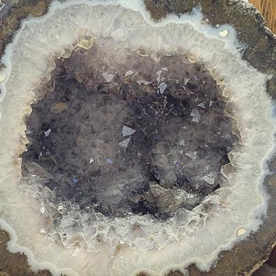 Three Sets of Geode Bookends (D-EL)