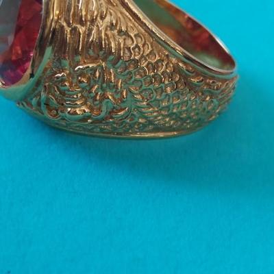 Lab-Created Sapphire Ring