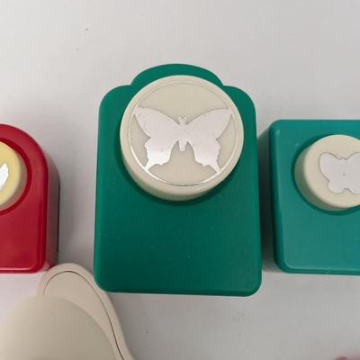 Lot Craft Paper Punches Martha Stewart McGill Shapes Duck Butterfly Leaf Flower Border