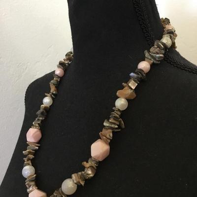 Beautiful, seashell, abalone shell necklace