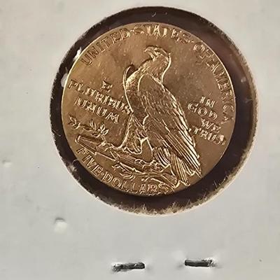 1911 S five dollar gold indian head coin
