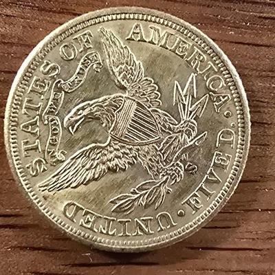 1901 S Liberty Head five dollar gold coin