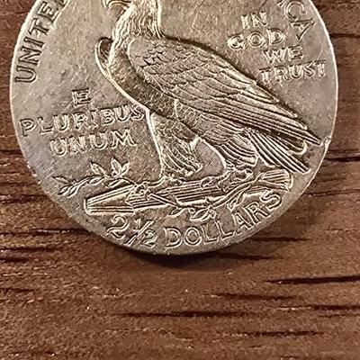 1911 $2.50 Indian Head Gold Coin