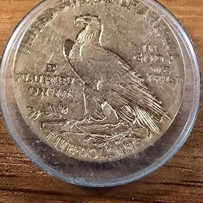 1911 S $5.00 Gold Indian Head coin