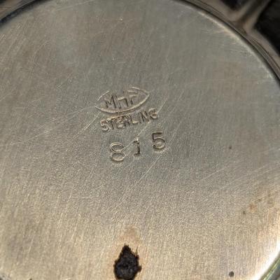 Sale Photo Thumbnail #2048: MHF Sterling Tea Cup Plates 815