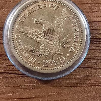 1878 S Liberty Head $2.50 gold coin