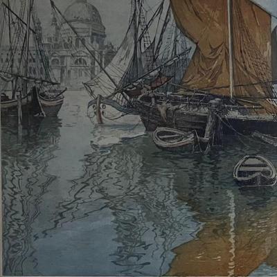 Etching By Josef Eidenberger