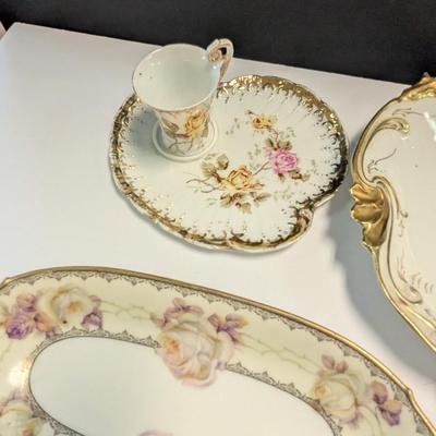 Sale Photo Thumbnail #1267: Elite Limoges Prince Regent China - J.P. L. France China #4
