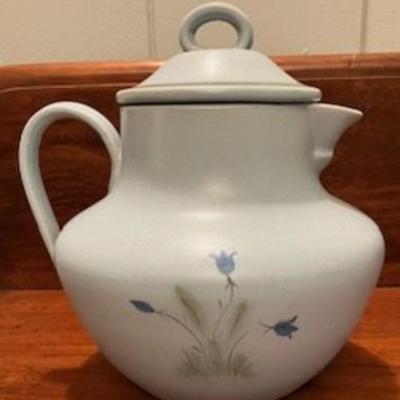 Buchan Stoneware Pottery Portobello Scotland Lidded Pitcher
