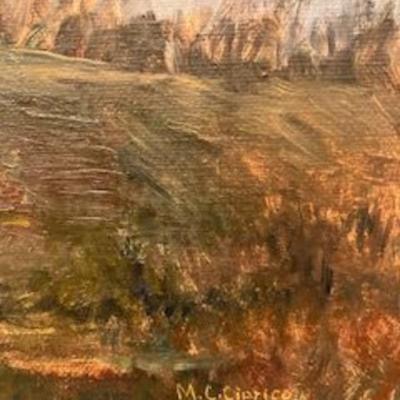Original Oil Painting By Marguerite Freytag Ciprico