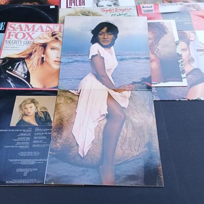 LOT 200: Vintage Eighties Vinyl - Samatha Fox, Pat Benatar, Taylor Dayne, Sade and More