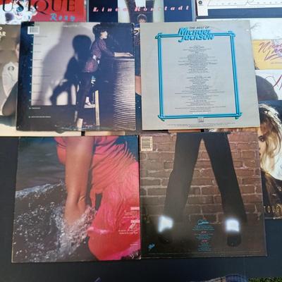 LOT 201: Collection of Vintage Vinyl Records - Madonna, Olivia Newton John, Michael Jackson, Paula Abdul and More
