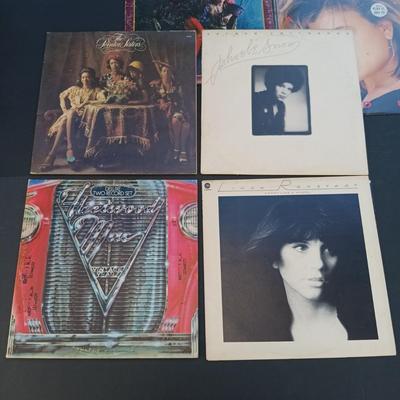 LOT 201: Collection of Vintage Vinyl Records - Madonna, Olivia Newton John, Michael Jackson, Paula Abdul and More