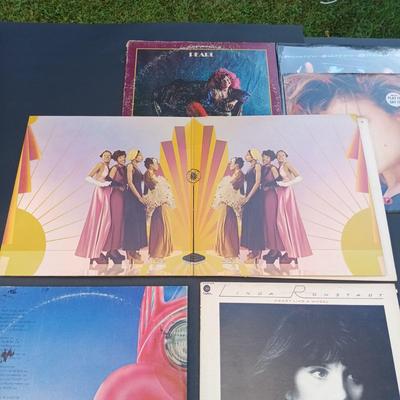 LOT 201: Collection of Vintage Vinyl Records - Madonna, Olivia Newton John, Michael Jackson, Paula Abdul and More