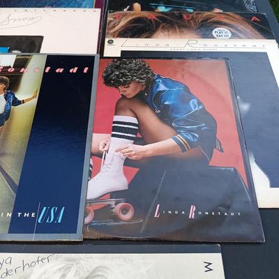 LOT 201: Collection of Vintage Vinyl Records - Madonna, Olivia Newton John, Michael Jackson, Paula Abdul and More