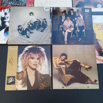 LOT 201: Collection of Vintage Vinyl Records - Madonna, Olivia Newton John, Michael Jackson, Paula Abdul and More