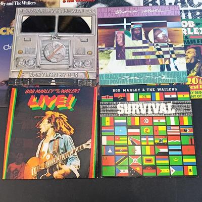 LOT 202: We Be Jammin with the Bob Marley and Black Uhuru Album Collection