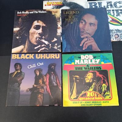 LOT 202: We Be Jammin with the Bob Marley and Black Uhuru Album Collection