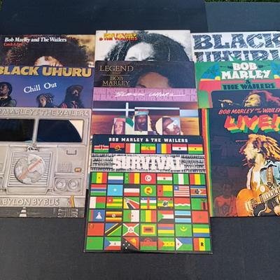 LOT 202: We Be Jammin with the Bob Marley and Black Uhuru Album Collection