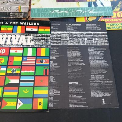 LOT 202: We Be Jammin with the Bob Marley and Black Uhuru Album Collection