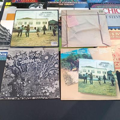 LOT 203: Vintage Vinyl Collection - Chicago, Journey, Pete Townsend, Creedence Clearwater Revival and More