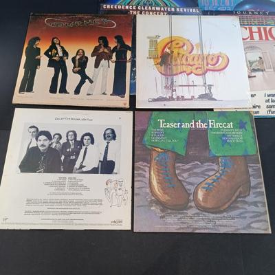 LOT 203: Vintage Vinyl Collection - Chicago, Journey, Pete Townsend, Creedence Clearwater Revival and More
