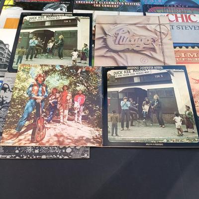 LOT 203: Vintage Vinyl Collection - Chicago, Journey, Pete Townsend, Creedence Clearwater Revival and More