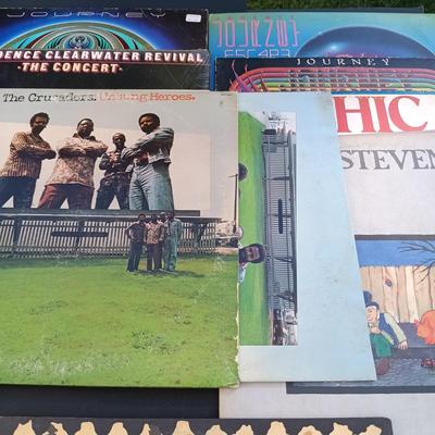 LOT 203: Vintage Vinyl Collection - Chicago, Journey, Pete Townsend, Creedence Clearwater Revival and More
