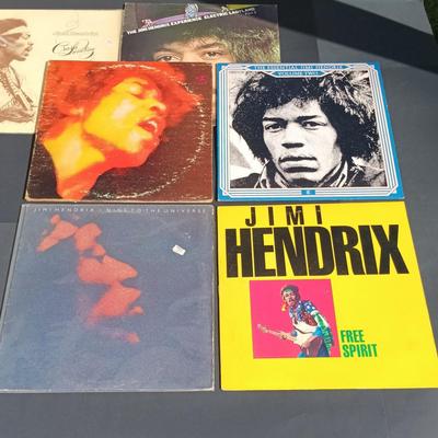 LOT 205: Jimi Hendrix Album Collection