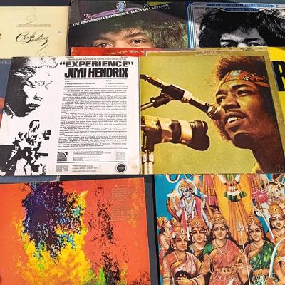 LOT 205: Jimi Hendrix Album Collection