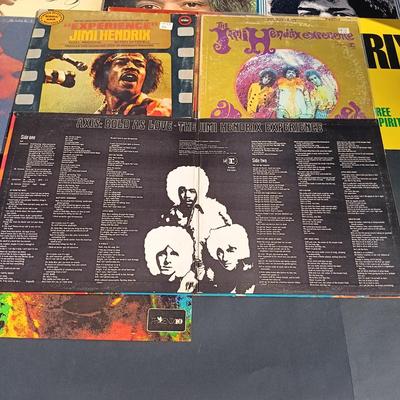 LOT 205: Jimi Hendrix Album Collection