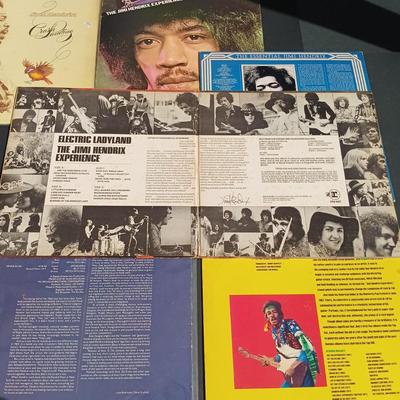 LOT 205: Jimi Hendrix Album Collection