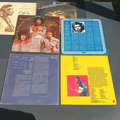 LOT 205: Jimi Hendrix Album Collection