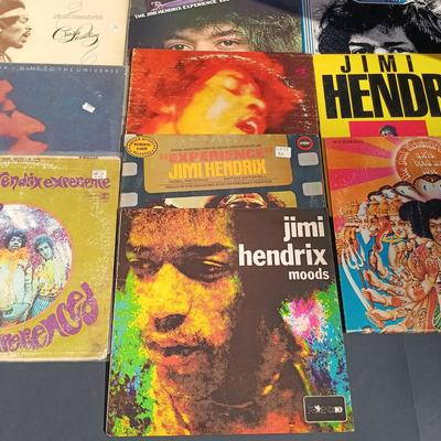 LOT 205: Jimi Hendrix Album Collection