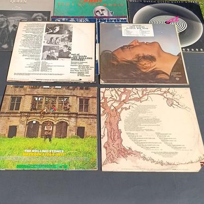 LOT 206: Classic Vintage Albums - Rolling Stones, Queen and More