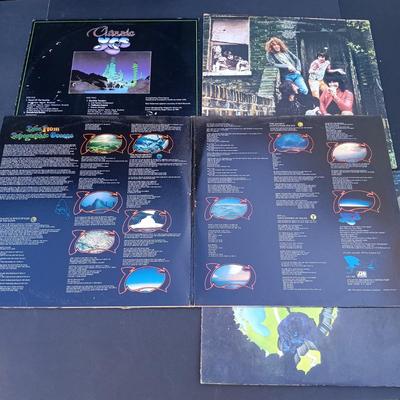 LOT 207: Let's Rock - Yes, The Who and Queen Vintage Albums