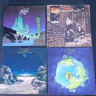 LOT 207: Let's Rock - Yes, The Who and Queen Vintage Albums