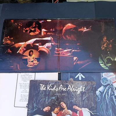 LOT 207: Let's Rock - Yes, The Who and Queen Vintage Albums