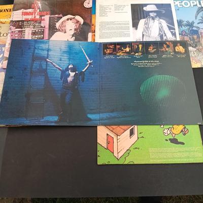 LOT 208: Collection of Vintage Vinyl Records - ZZ Top, Toto and More