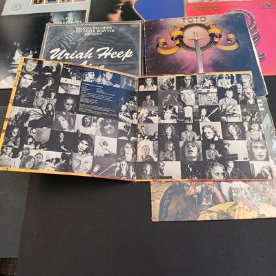 LOT 208: Collection of Vintage Vinyl Records - ZZ Top, Toto and More
