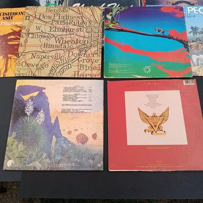 LOT 208: Collection of Vintage Vinyl Records - ZZ Top, Toto and More